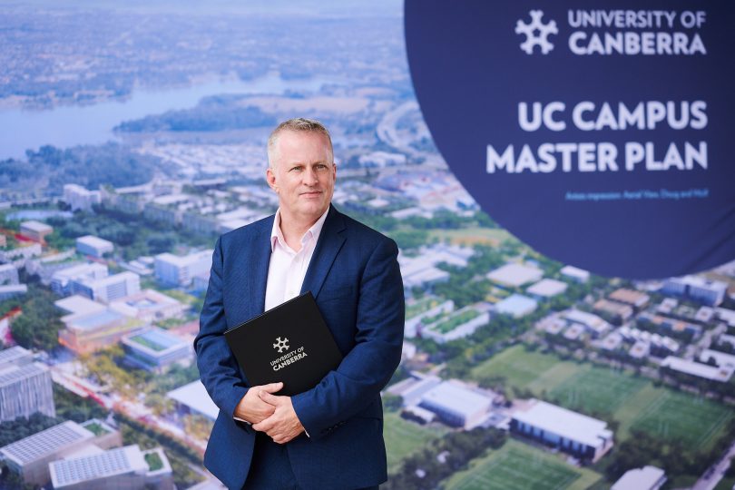 University of Canberra vice-chancellor Paddy Nixon
