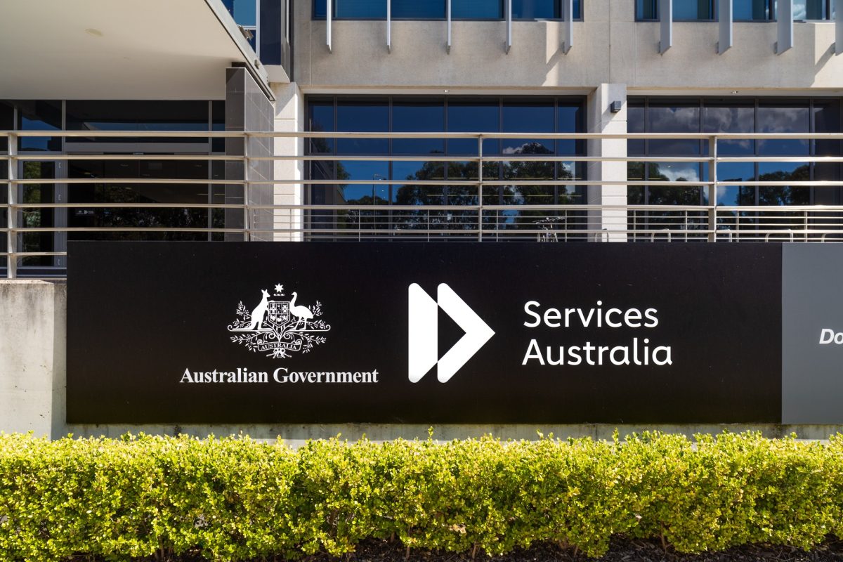 Services Australia government building