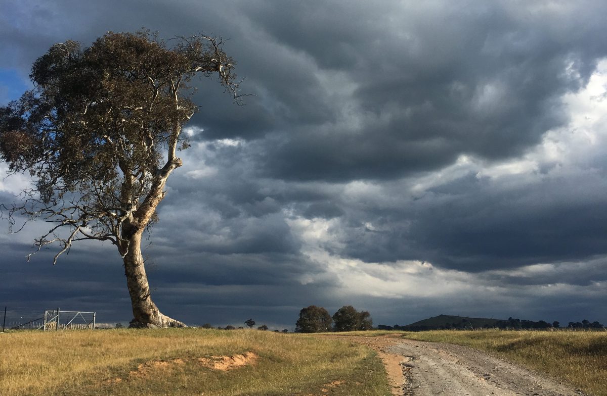 storm clouds