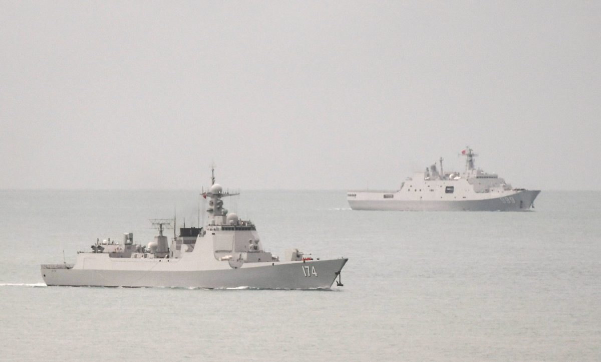 PLA-N warships