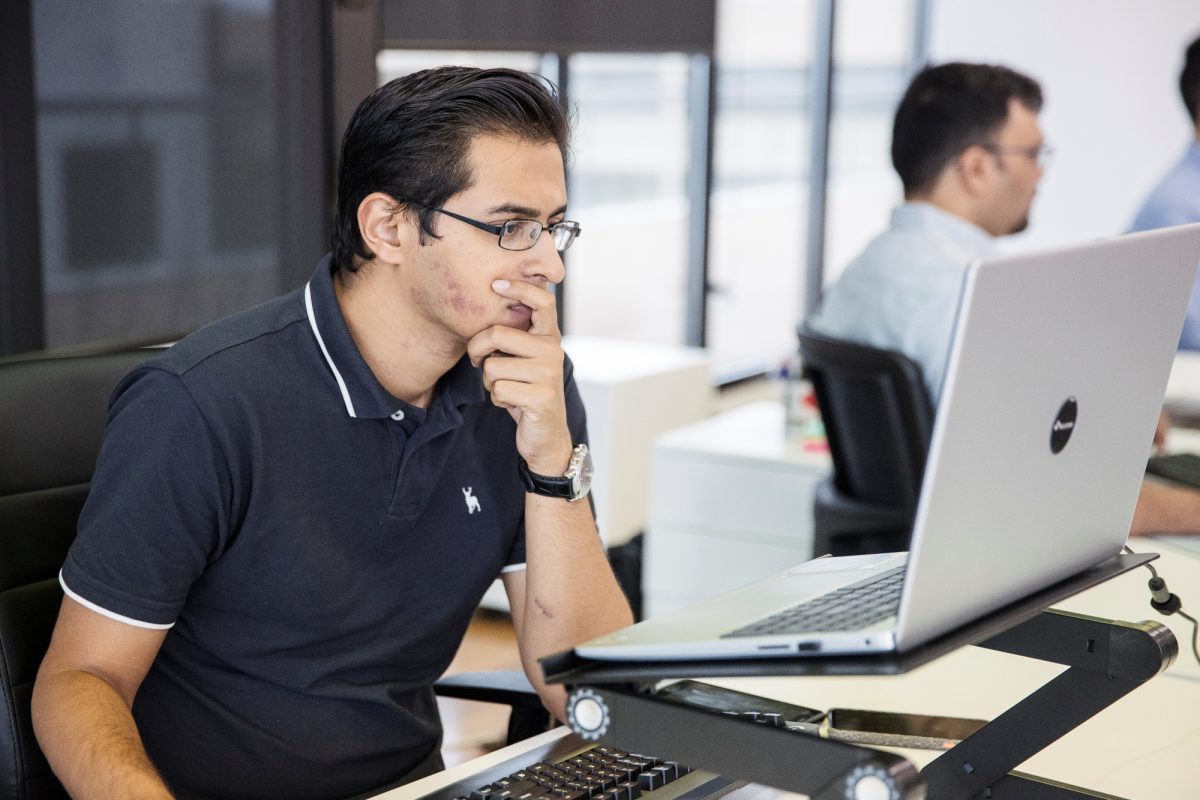 Man working in office