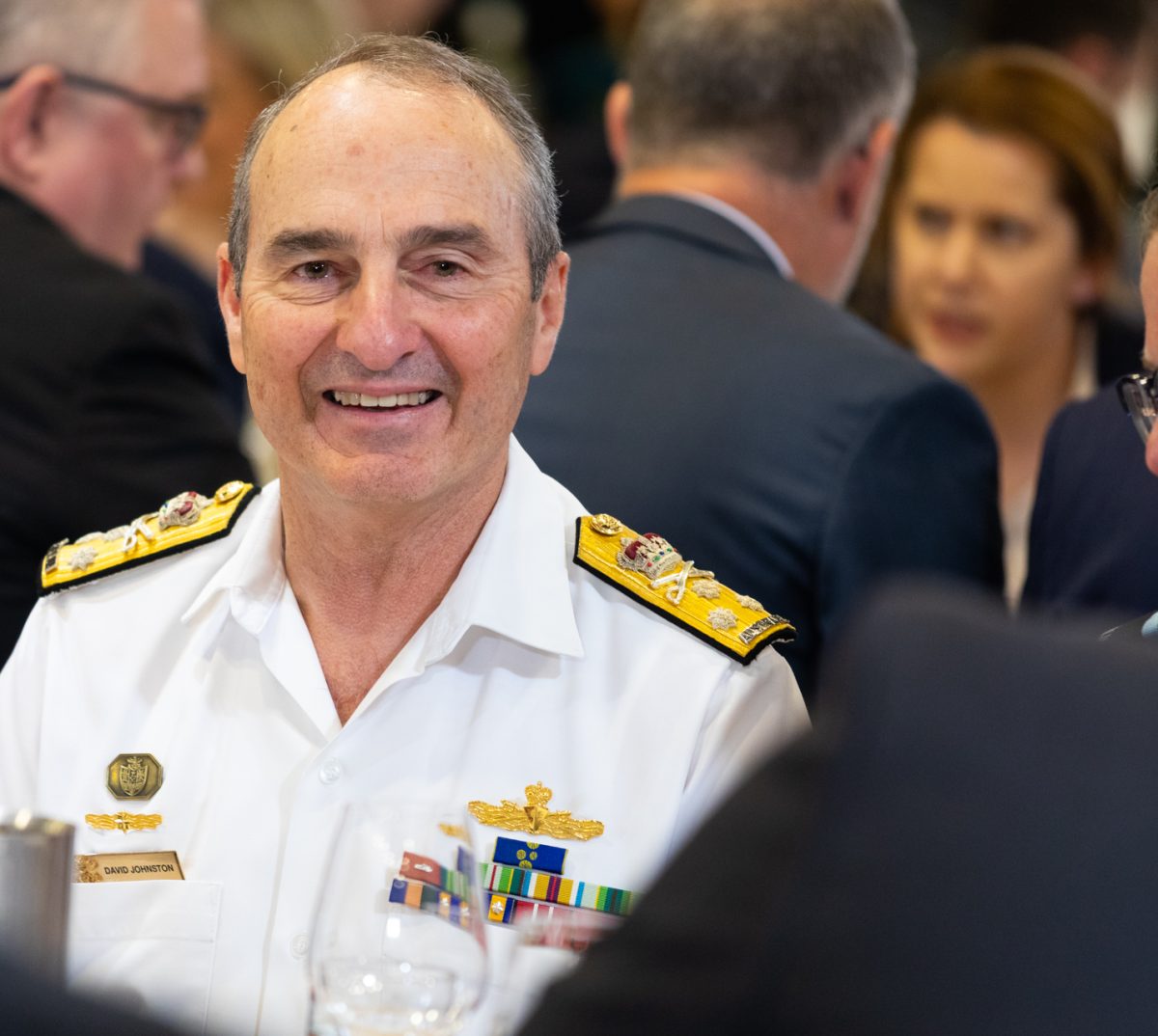 Vice Admiral David Johnston, VCDF.