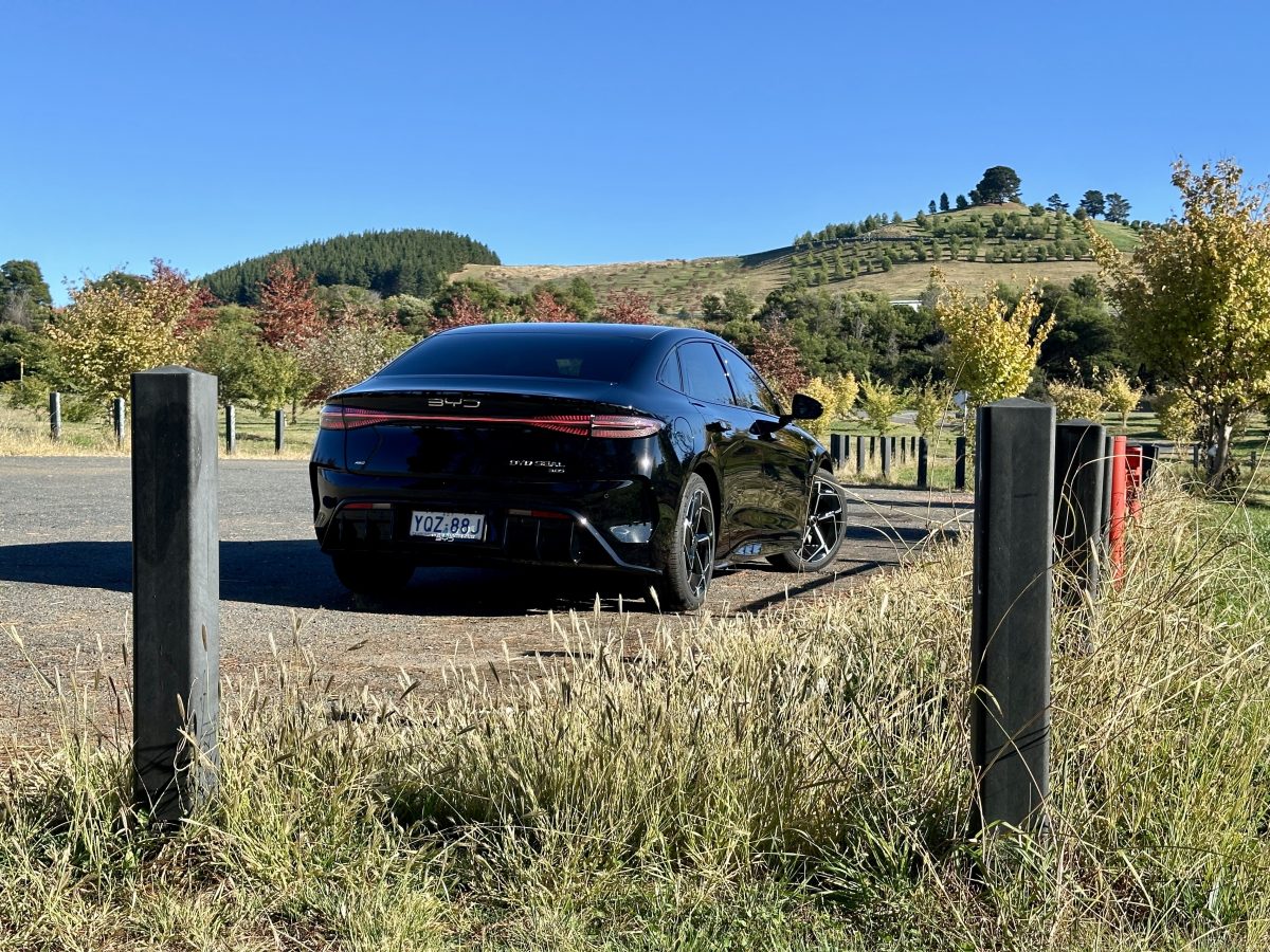 car in rural car park