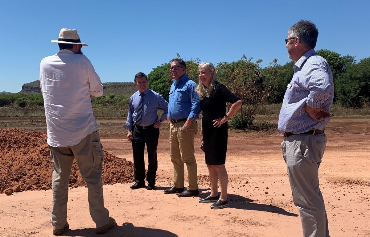 The House Standing Committee on Regional Development, Infrastructure and Transport performs a site inspection. 