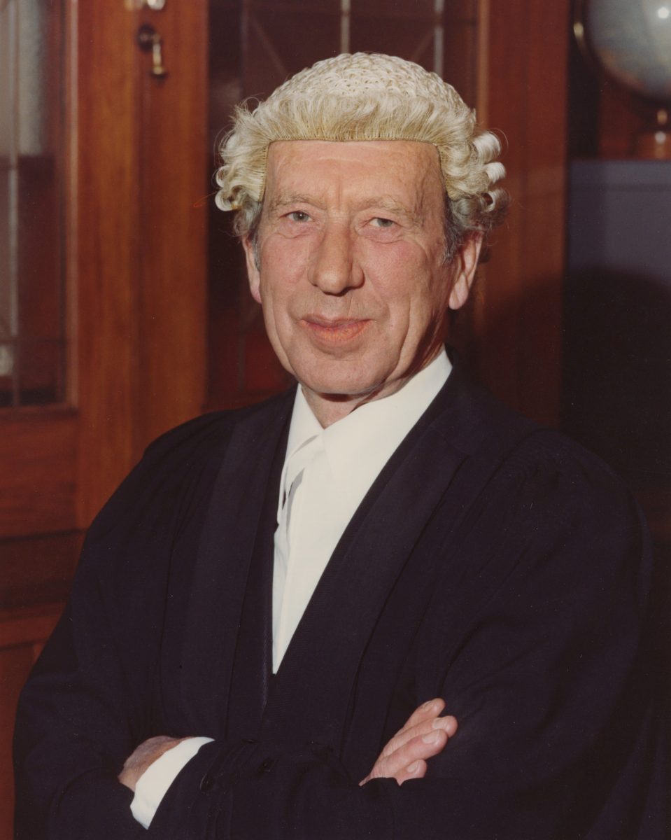 man in judicial wig