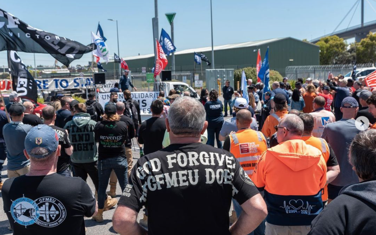 CFMEU shirt