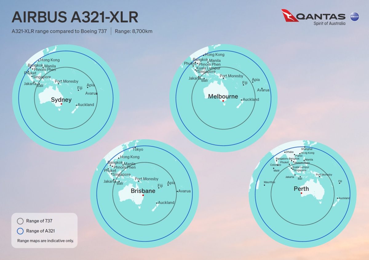 Qantas set to open more routes with the introduction of its Airbus ...