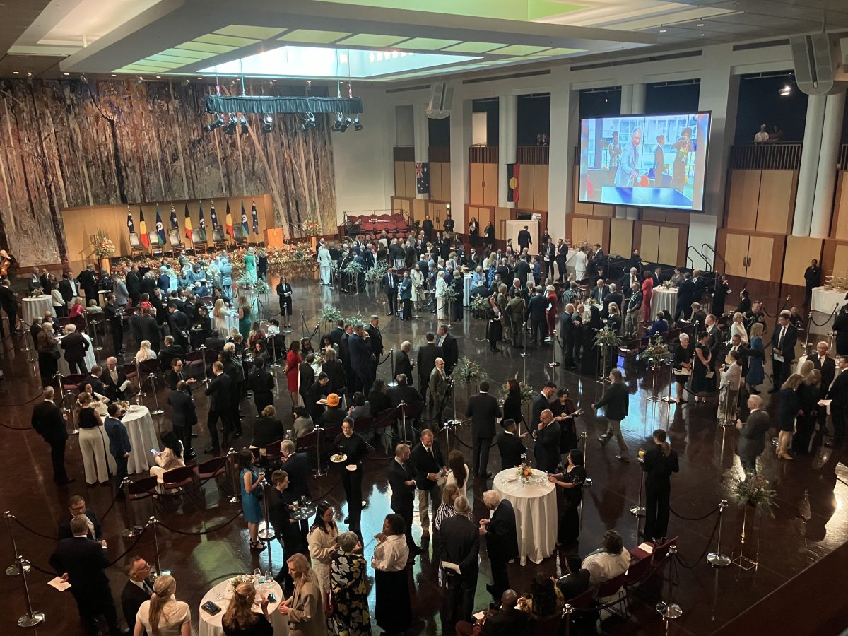 King Charles reception at Parliament House