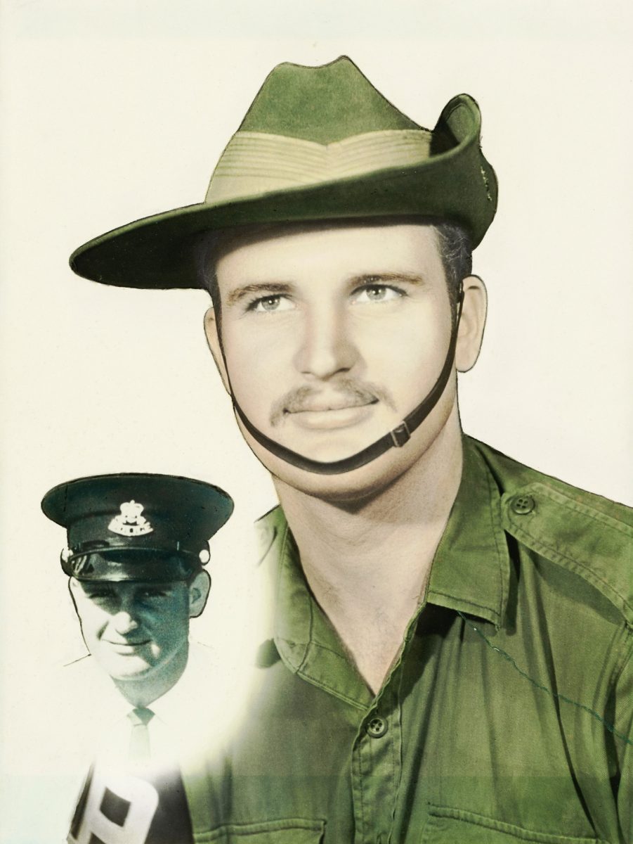 portrait of peacekeeper from 1974