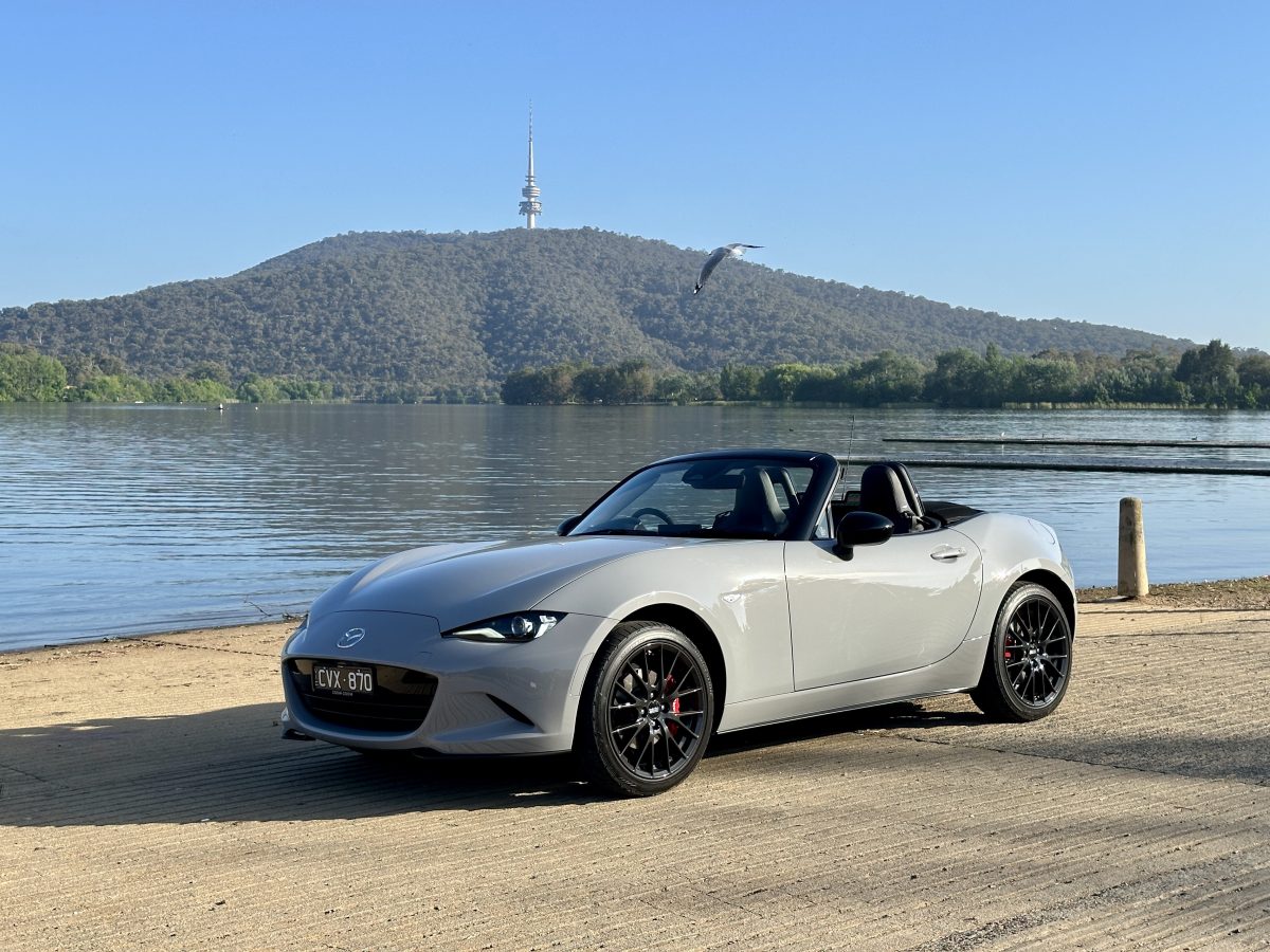 Mazda MX-5 convertible sports car