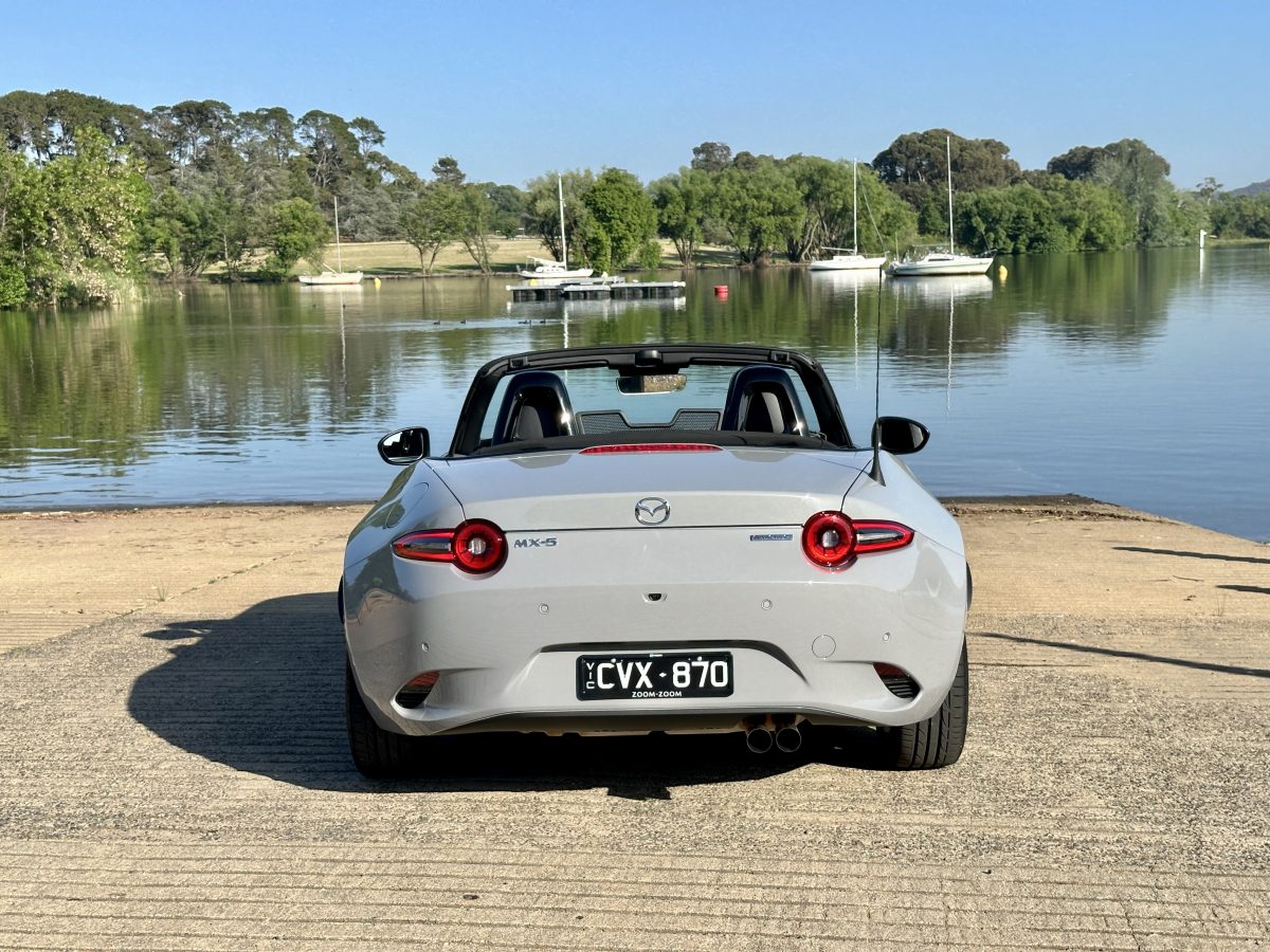 Mazda MX-5 convertible sports car