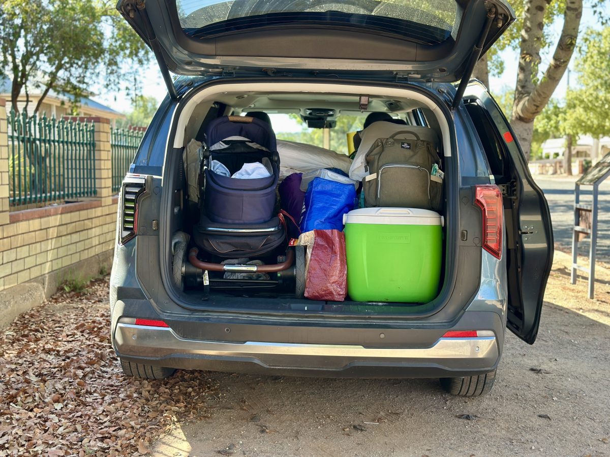 luggage in boot