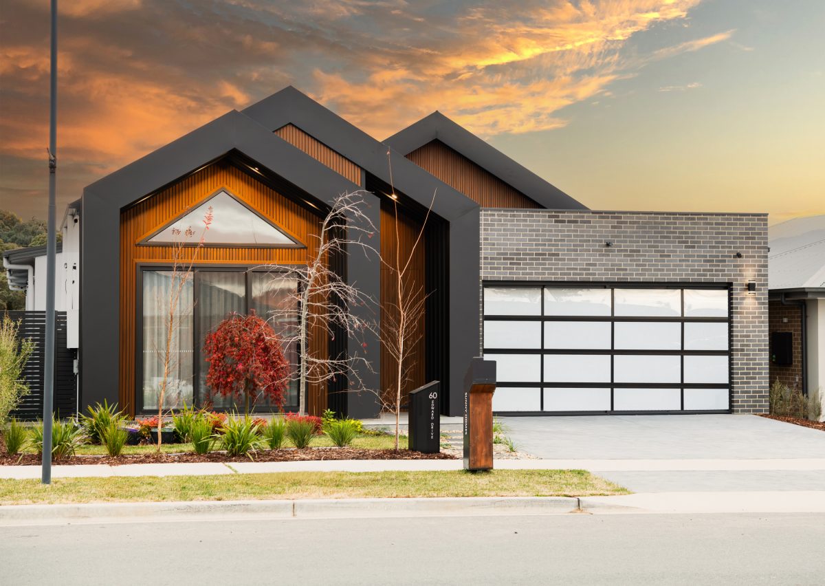 modern home front facade