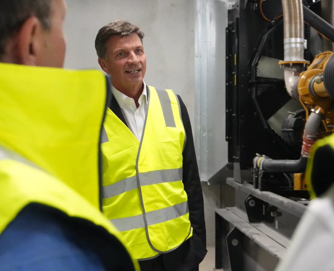 Angus Taylor in hi-vis