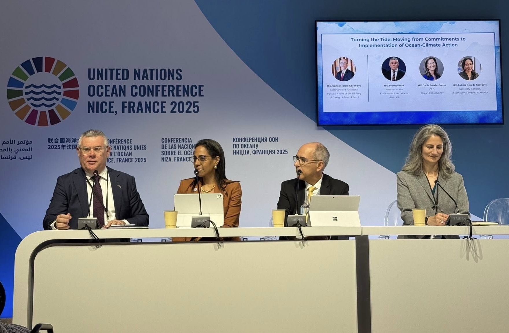 Murray Watt at OCean Conference