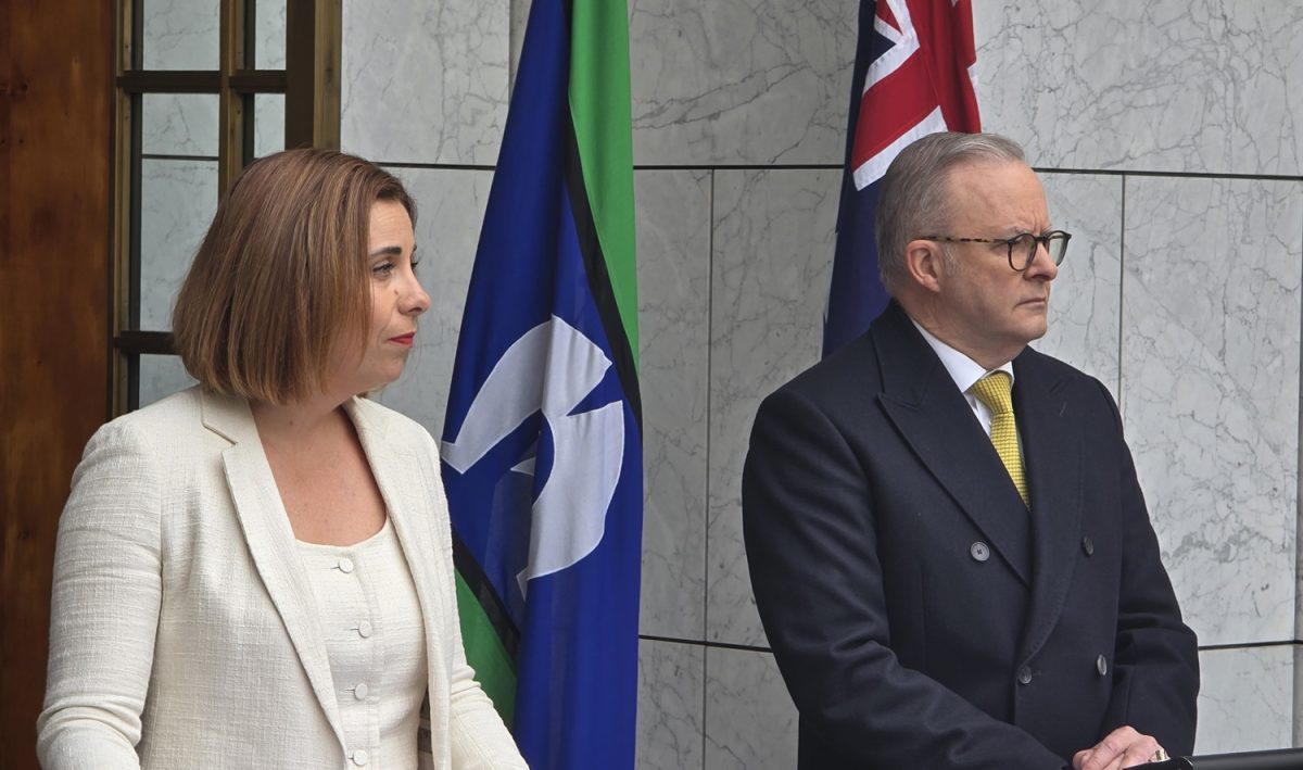 Anika Wells & Anthony Albanese