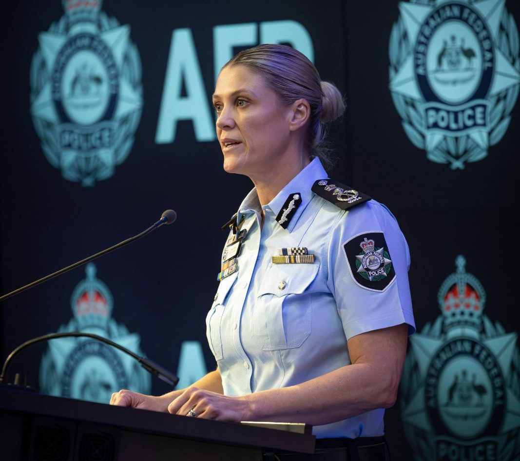 AFP Commissioner Krissy Barrett