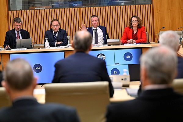 House fo Reps committee members running public hearing
