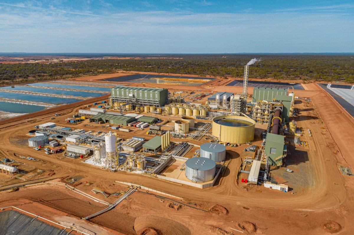Lynas Corp's Kalgoorlie Rare Earths Processing Facility