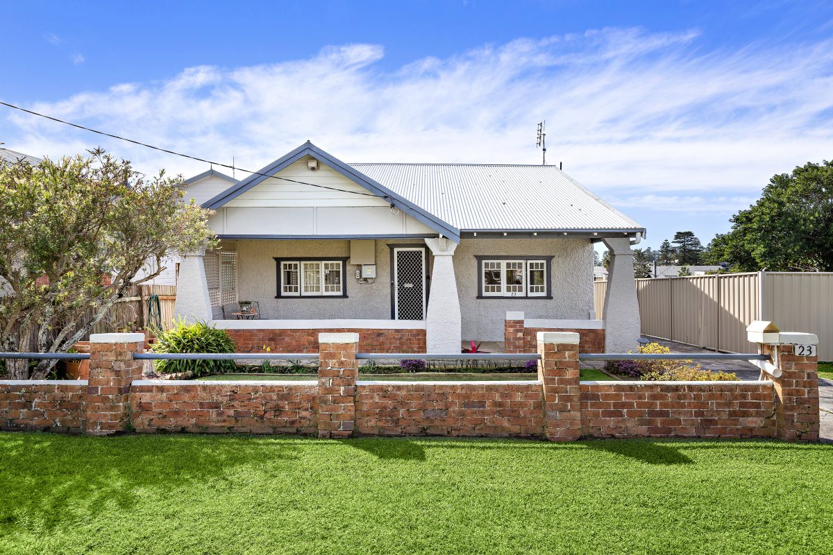 facade of 23 Barney Street in Kiama