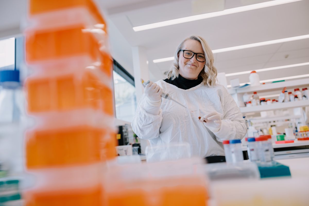 Dr Dezerae Cox's project could more accurately detect and measure the progression of the disease.