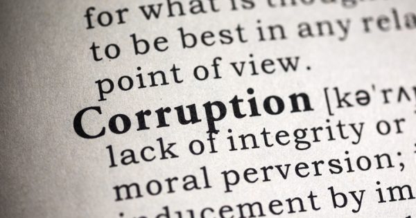 Perception is there's public sector corruption in Victoria