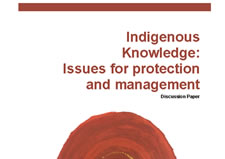 Trailblazing paper for Indigenous IP