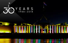 Parliament House turns 30 with a party