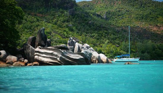 Splendour of a Moorings yacht charter in the Seychelles