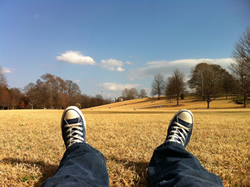 Feet up: Why taking a work break should be part of your job