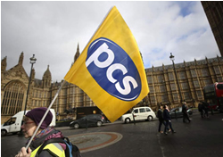 UNITED KINGDOM: PS pay cap prompts strike action