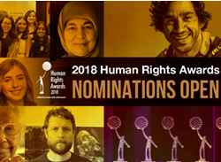 New Human Rights Award coming PS way