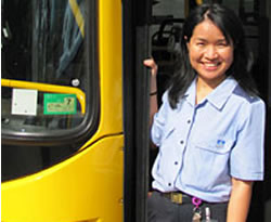 Ladies invited to give bus driving a fare go