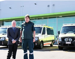 New ambulance stretchers to do heavy lifting