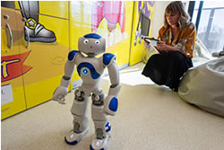 Hospital robot a painkiller for kids