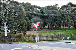 Police targets at the crossroads