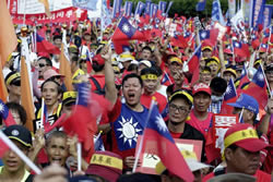 TAIWAN: PS warned against political support