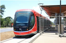 Light rail, night rail for signal tests