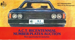 Archives has numbers on licence plates