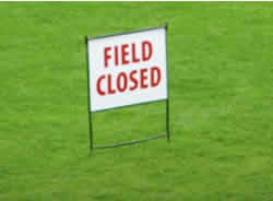 Game over as grounds closed