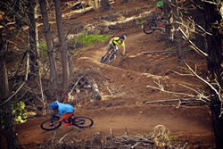 Mountain bikes get a push along