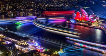 Towering club experience at Vivid Sydney festival