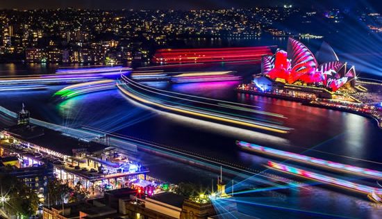 Towering club experience at Vivid Sydney festival