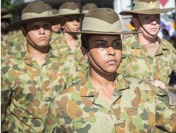 Defence recruitment ahead of target