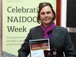 Indigenous award for Dawn’s service