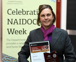 Indigenous award for Dawn’s service