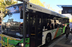 New Civic bus stops just the ticket