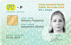 IRELAND: PS card reported to UN