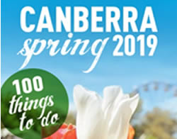 VisitCanberra blossoms for spring