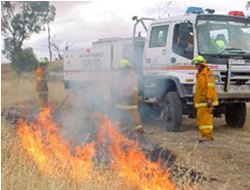 Bushfire season officially hot